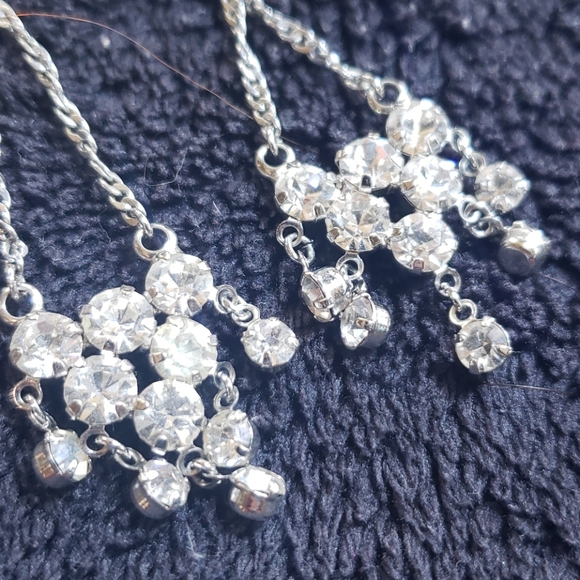 Pave dangles - Picture 2 of 3